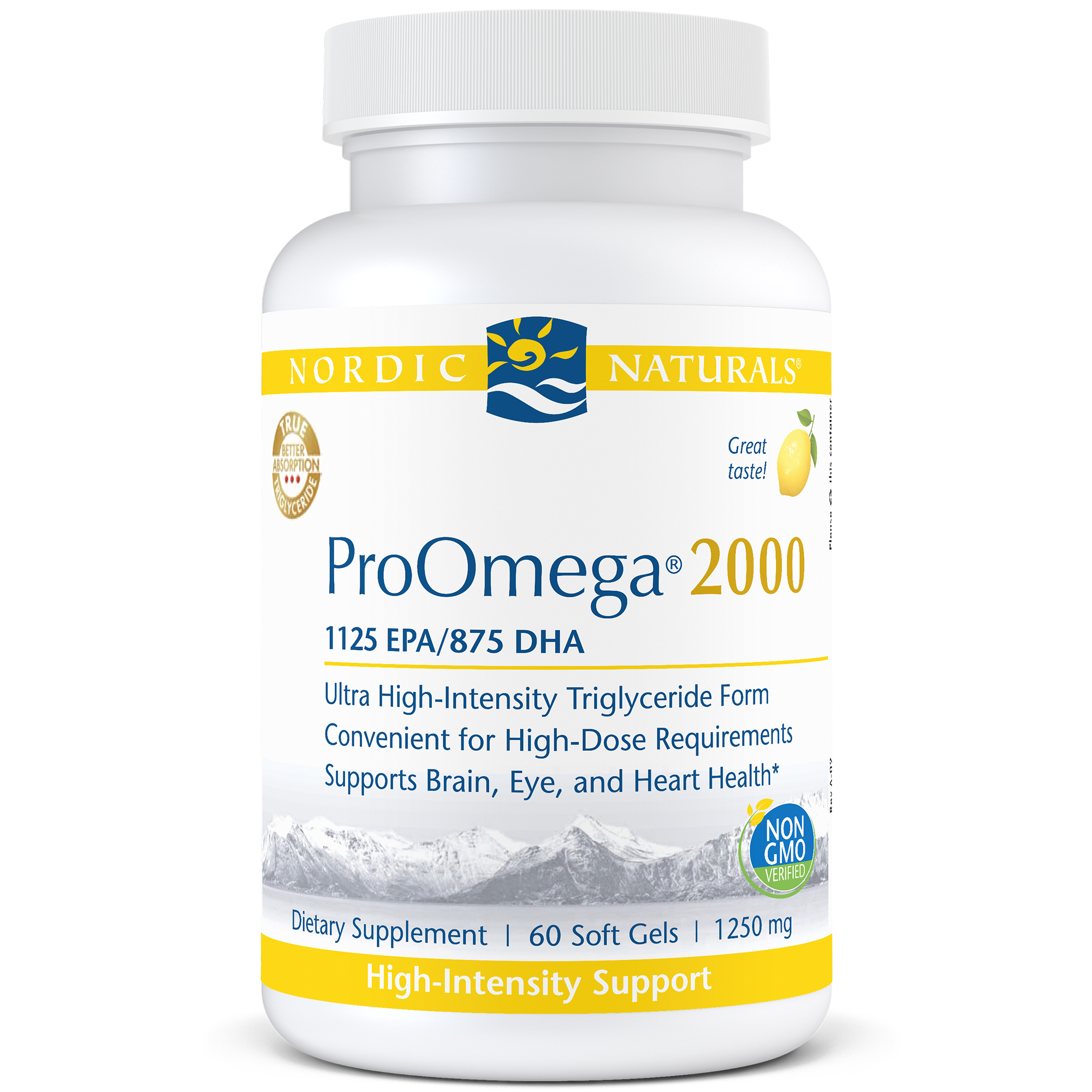 Nor Pro Omega 2000 Fish Oil Supplement - 120 Softgels for Heart & Brain Health - Supports Joint Function & Immunity - Perfect for Daily Wellness Routine