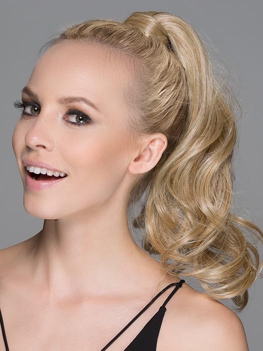 Heat-Friendly Synthetic Hairpiece for Wine - Natural-Looking Wig with Adjustable Straps | Perfect for Parties, Weddings, and Special Occasions