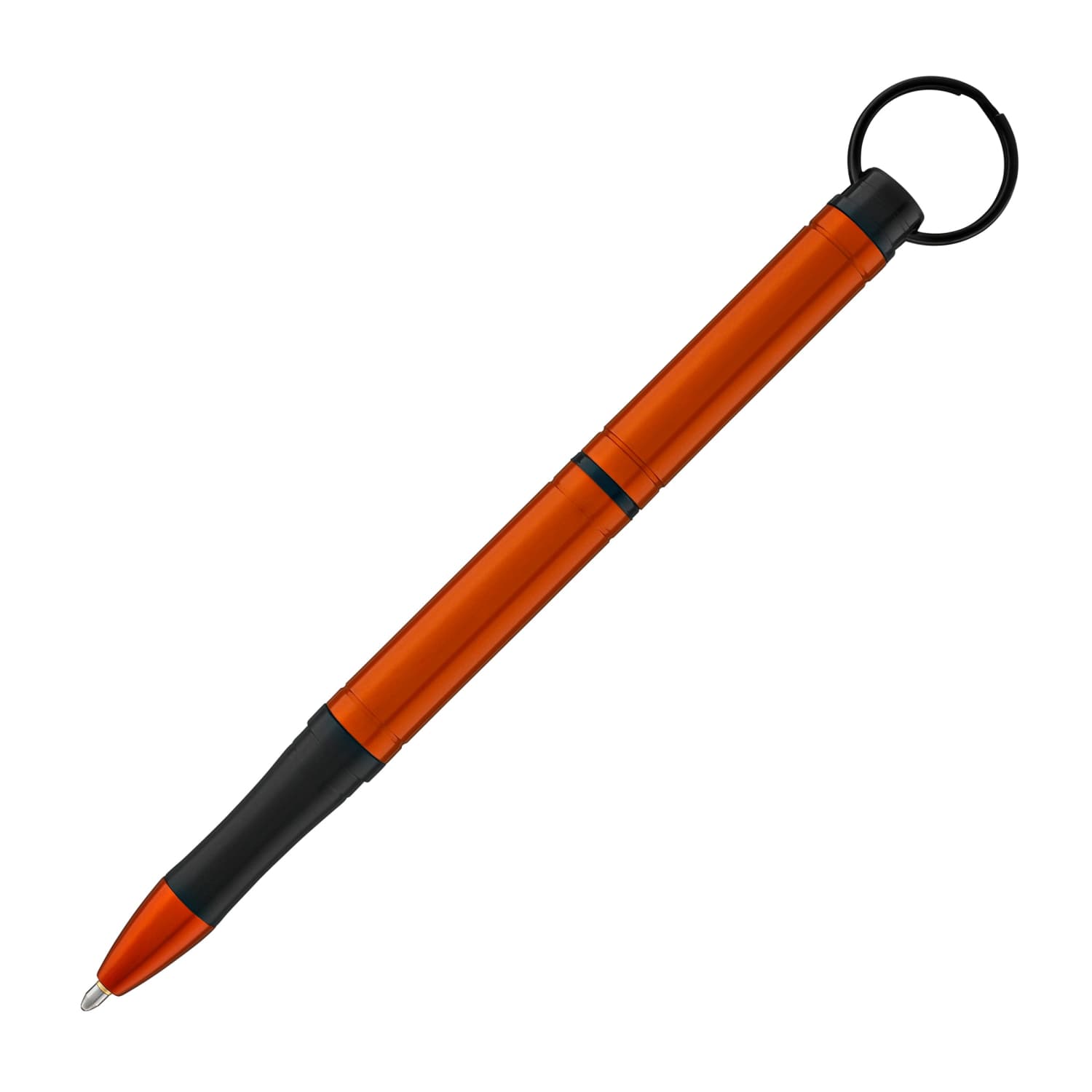 Fisher Space Pen Backpacker Ballpoint Pen - Orange Anodized Aluminum Keychain Pen for Outdoor Adventures, Hiking, Camping & Everyday Carry (EDC)