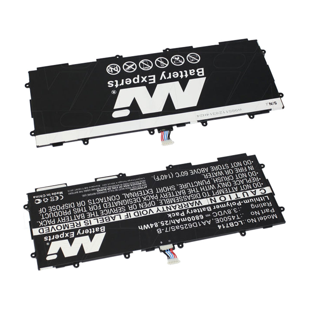 3.8V 6800mAh LiPo Laptop Replacement Battery - 25.84Wh High Capacity Power Pack for Extended Usage | Perfect for Business Travel, Remote Work & Home Office Laptops