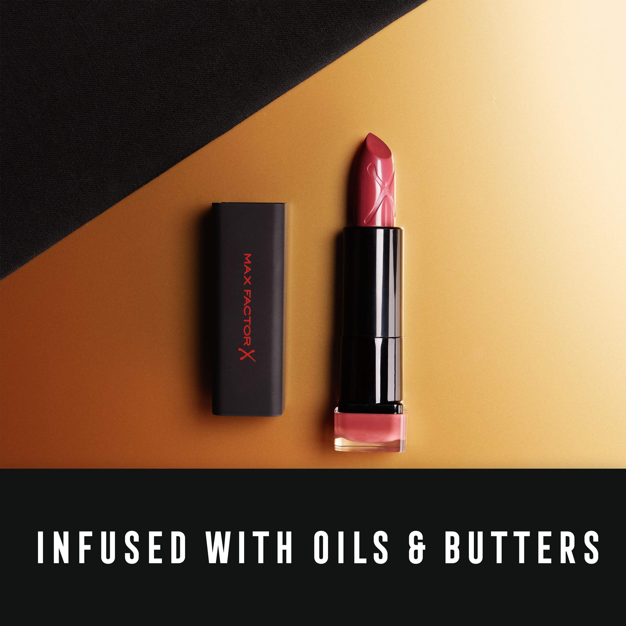 Max Factor Colour Elixir Velvet Matte Lipstick - Hydrating with Oils & Butters, Long-Lasting, Shade Raisin 65 | Perfect for Everyday Wear & Special Occasions