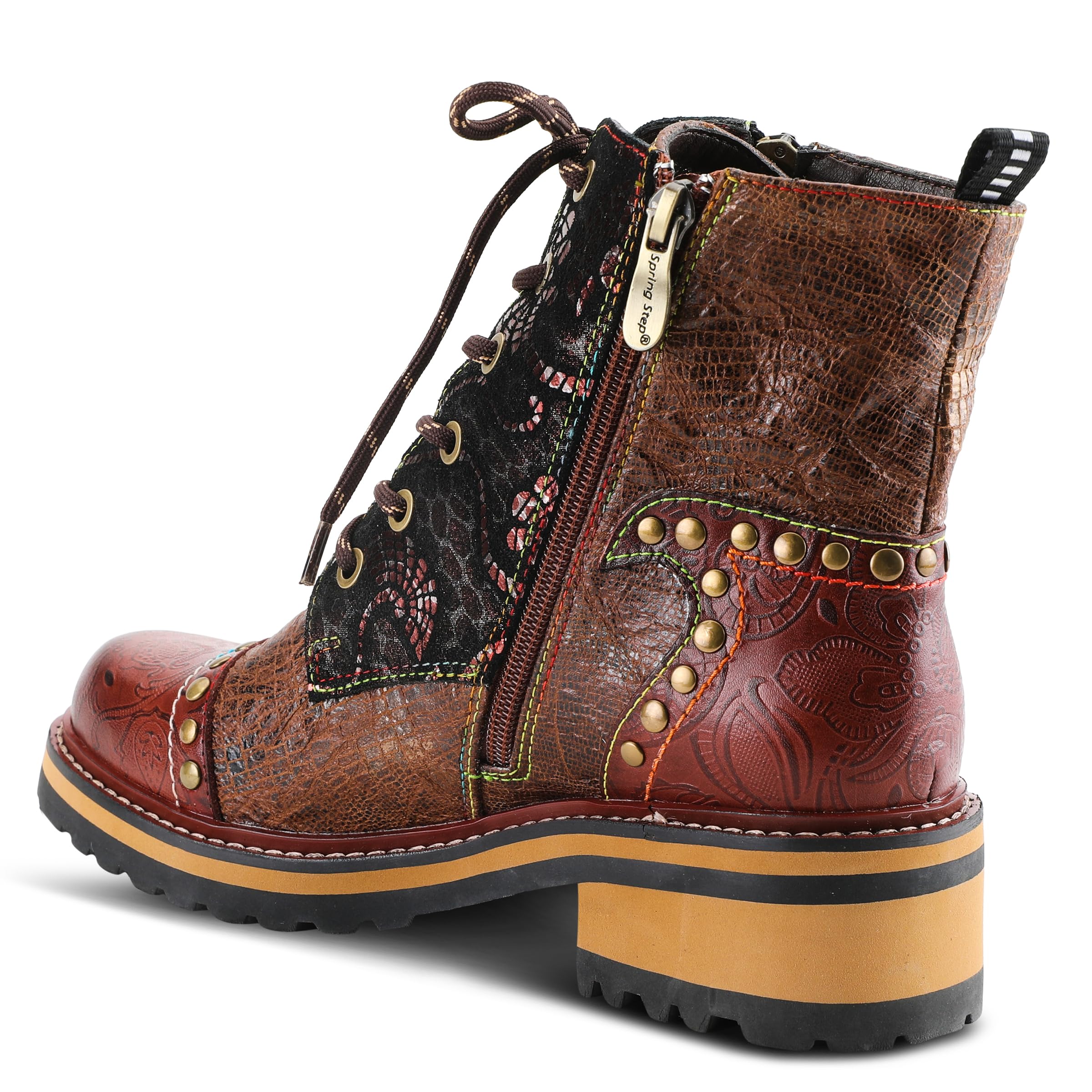 Spring Step L'Artiste Women's Rugup Bootie - Comfortable Ankle Boots for Fall & Winter, Waterproof & Slip-Resistant, Perfect for Work, Outdoor & Casual Wear