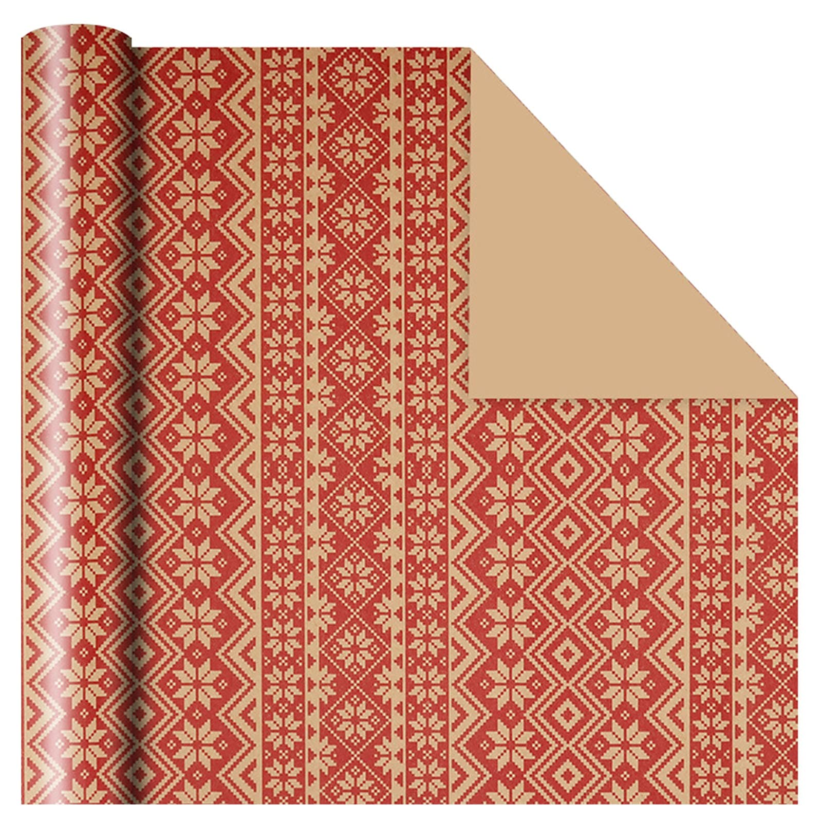 76cm x 50cm Christmas Wrapping Paper Set - 50 Sheets Holiday Gift Wrap for Presents, Xmas Tree Decorations, Home Party Supplies | Perfect for Christmas Gifts, Party Favors & Festive Home Decor