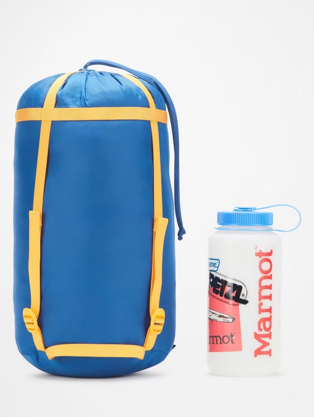Marmot Trestles Elite Eco 30°F Kids Sleeping Bag - Lightweight & Waterproof for Camping, Hiking & Outdoor Adventures