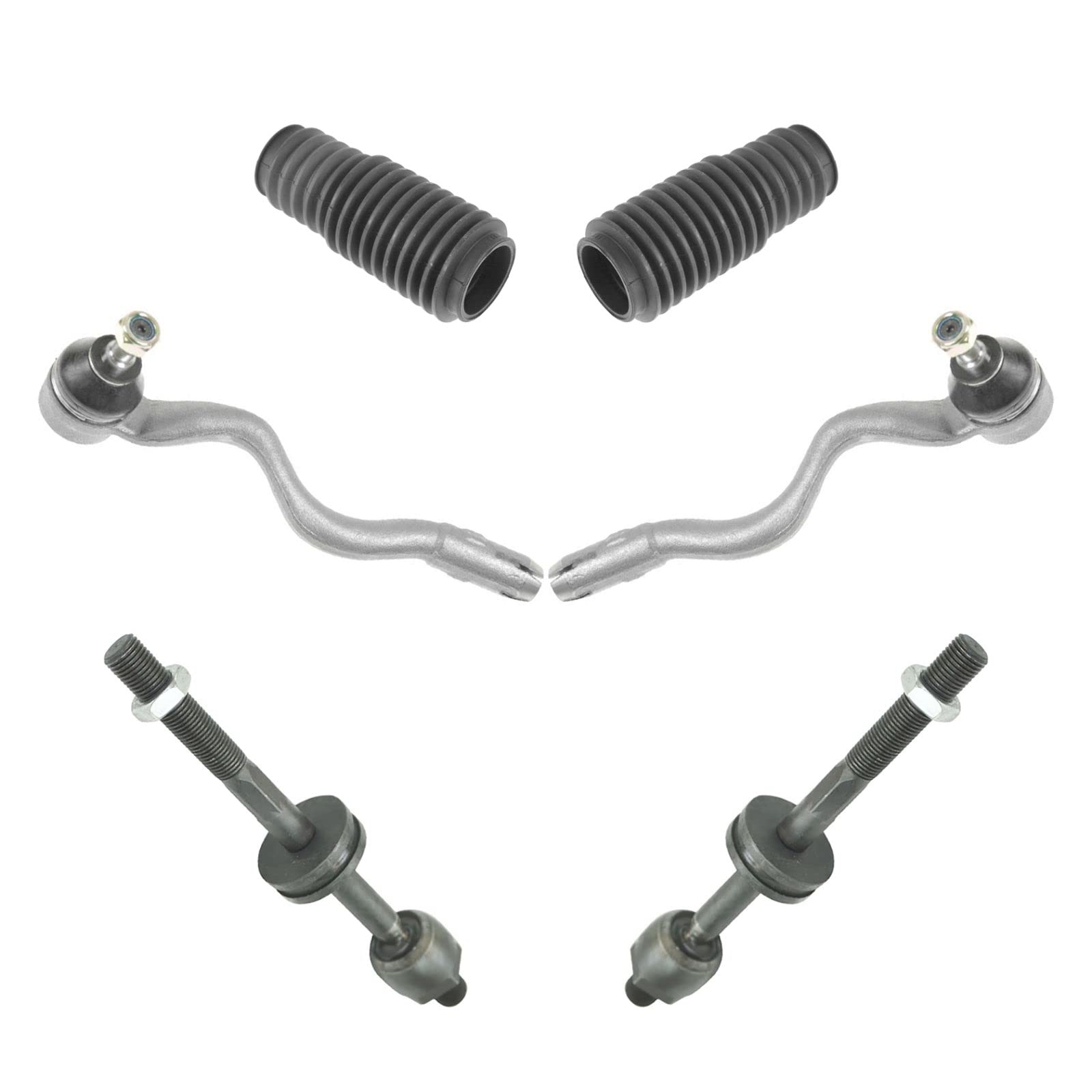 BMW Steering Rack & Pinion Kit with Bellows & Tie Rods - Compatible with 1992-2002 3 Series (E36) & 5 Series (E39) | Front Suspension Replacement for Smooth Steering & Enhanced Control | Perfect for DIY Repairs & Performance Upgrades