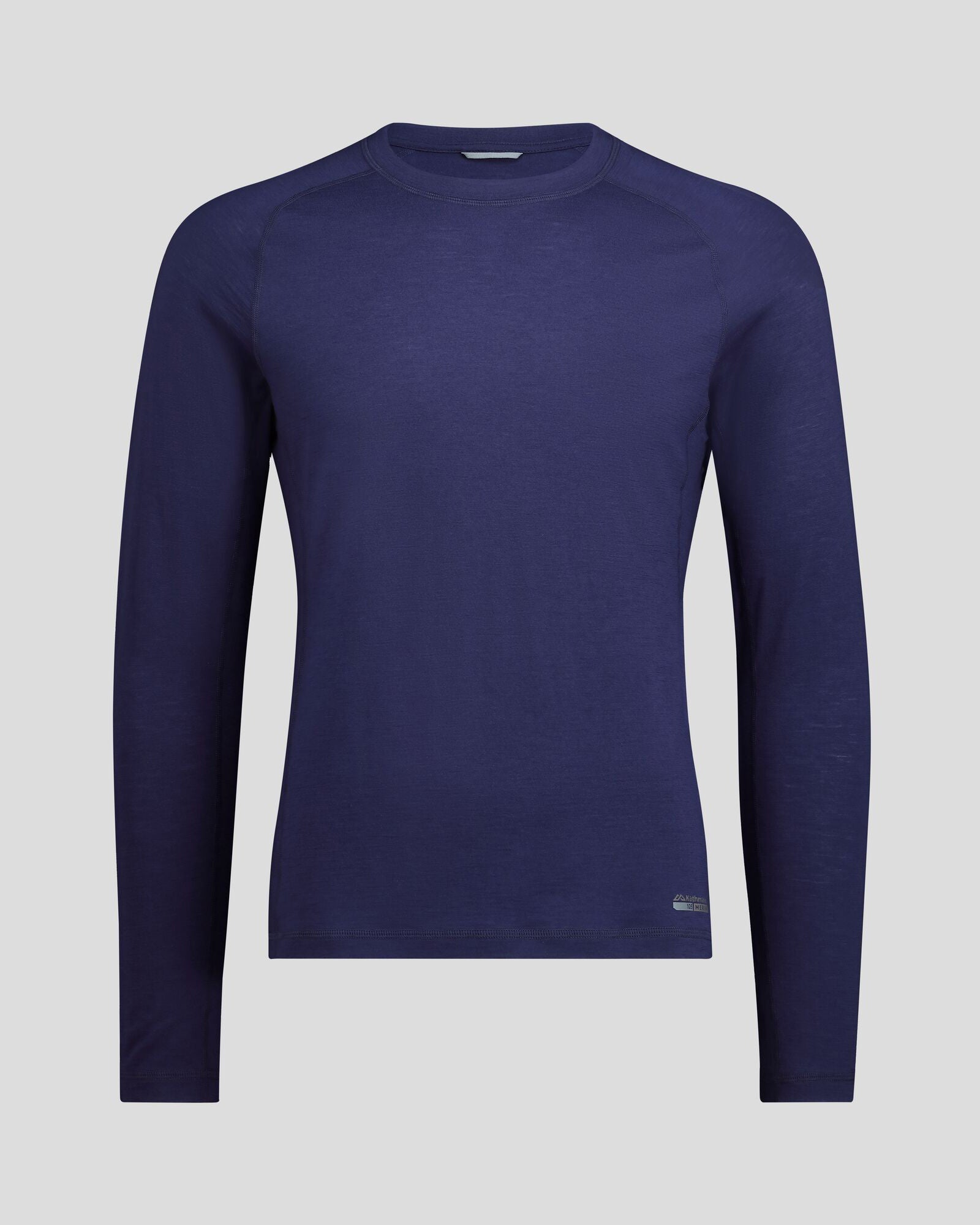 Men's K Merino 125 Baselayer Top - Dark Horizon | Lightweight Merino Wool Thermal Shirt for Hiking, Skiing & Outdoor Activities