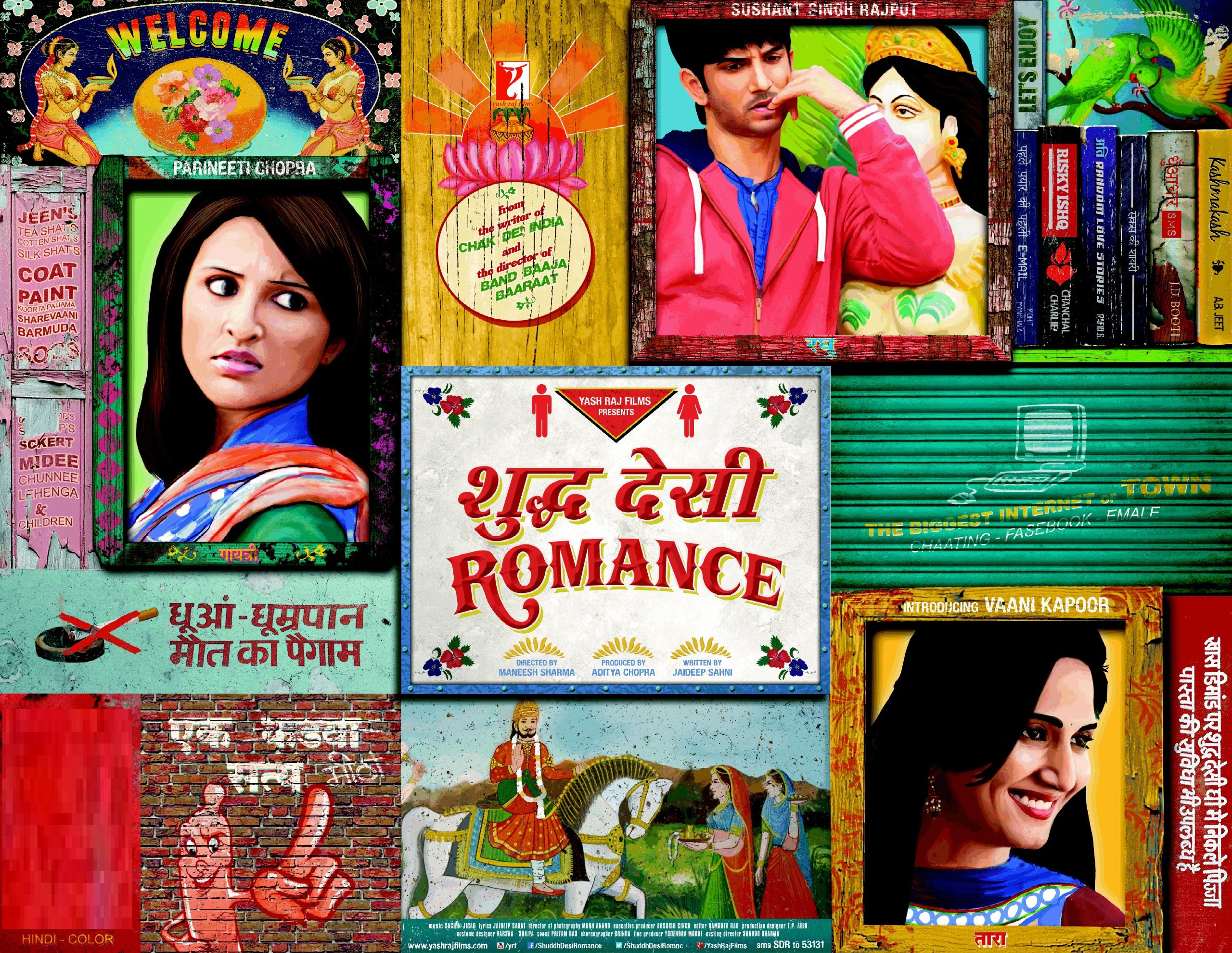 Shuddh Desi Romance - Bollywood Romantic Comedy DVD (Hindi Movie with English Subtitles) | Perfect for Date Nights & Indian Film Lovers