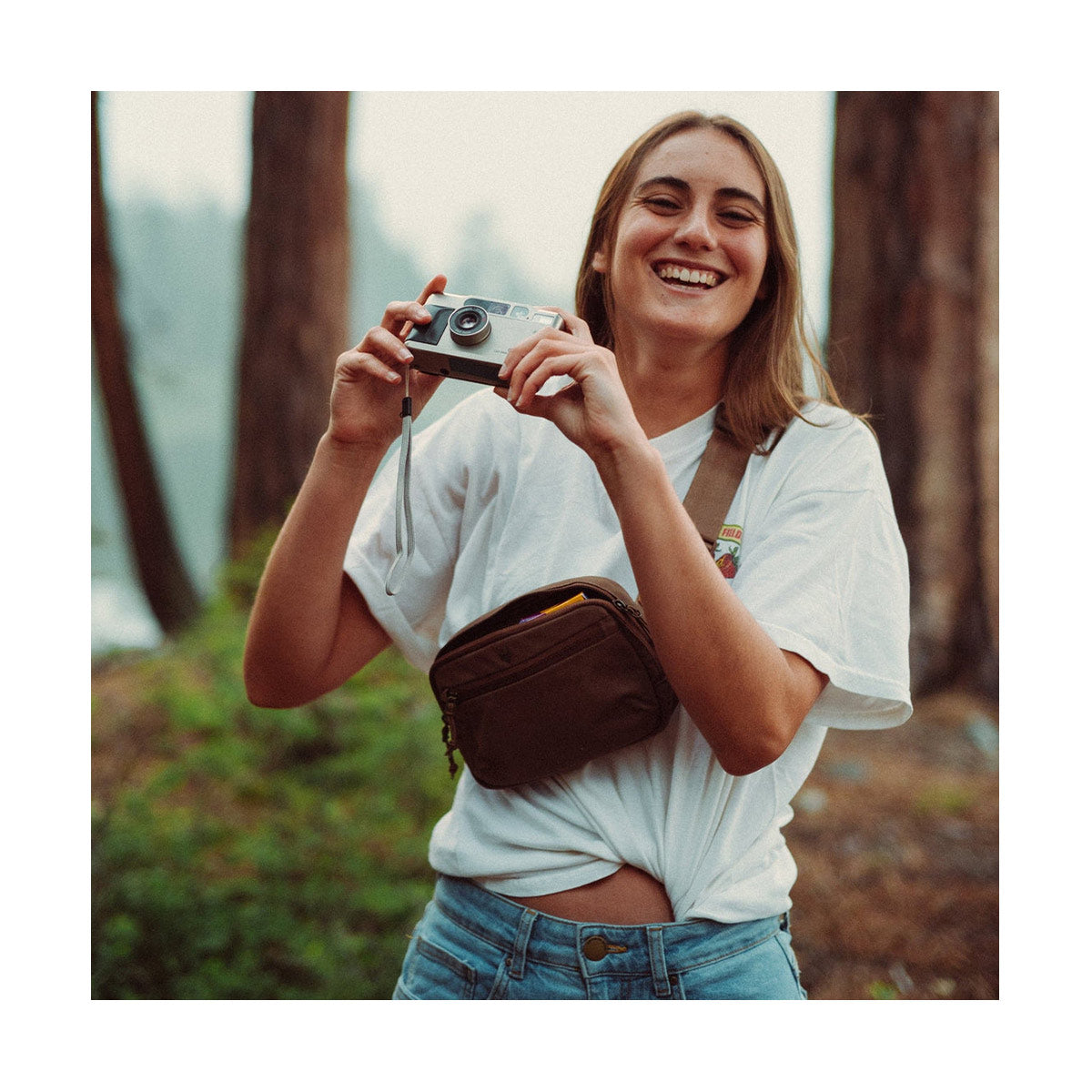 Clever Supply Sidekick Belt Bag (Tan) - Stylish & Functional Waist Pack for Travel, Hiking, and Everyday Use