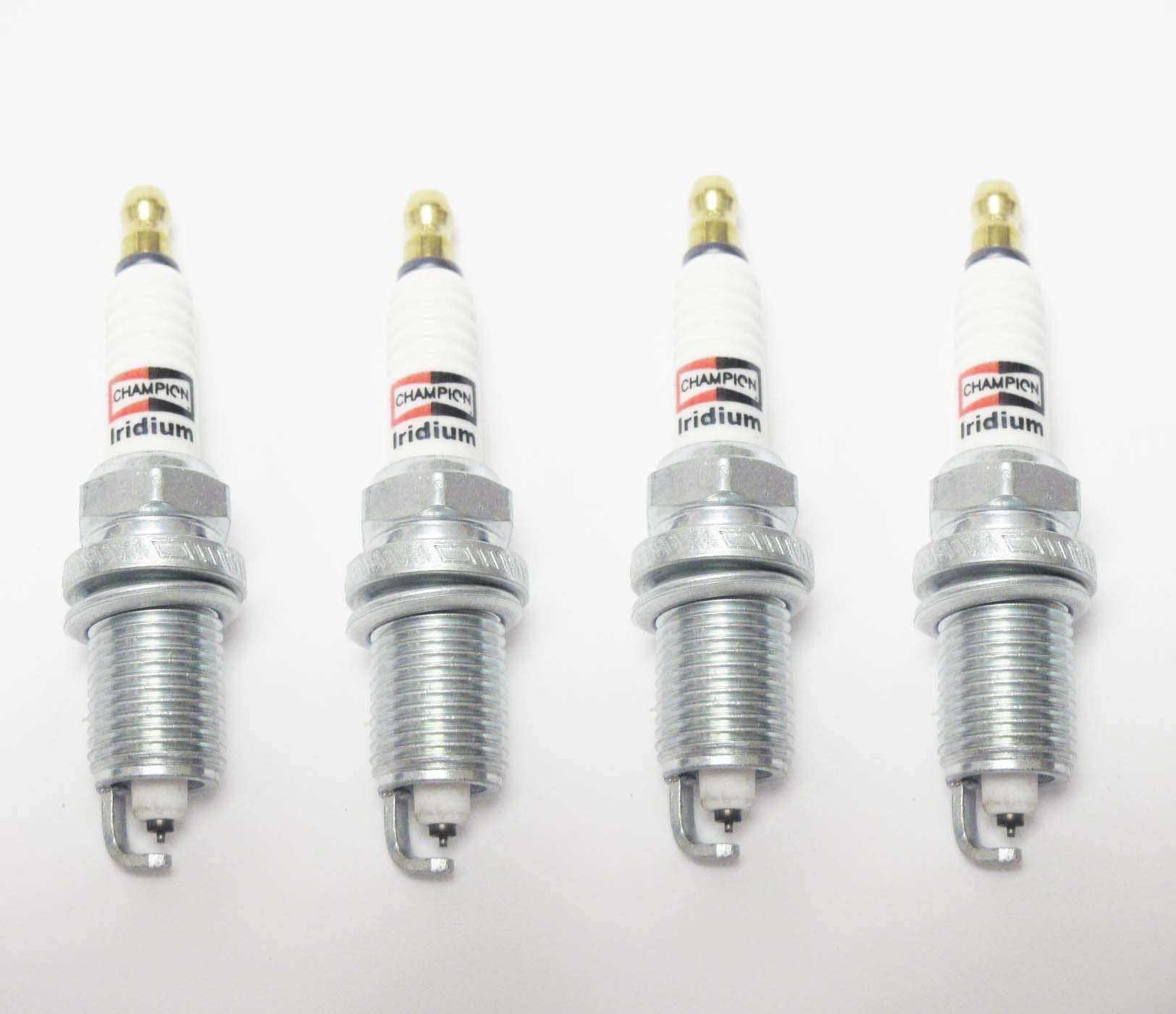 Champion 9202 RC12WMPB4 Iridium Spark Plug - 4 Pack | High Performance Spark Plugs for Cars, Trucks & SUVs | Perfect for Engine Tuning & Fuel Efficiency