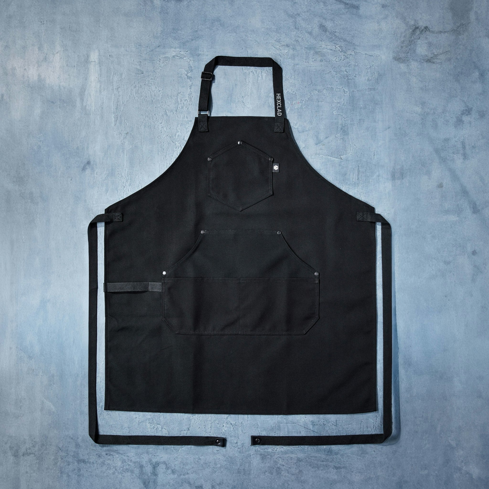 Eco-Friendly Modern Kitchen Apron - Onyx Black for Cooking, Baking & Grilling - Adjustable & Stylish Chef Apron for Home & Professional Use