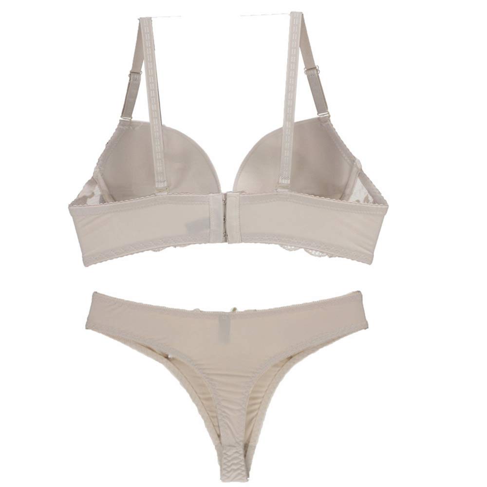 Swbreety Women's Lace Push Up Bra and Panty Set - Plus Size Underwire Padded Bra for Comfort & Support | Perfect for Date Night, Special Occasions & Everyday Wear