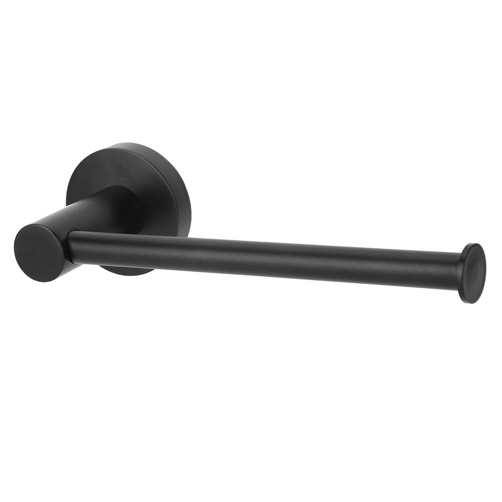 Wall Mounted Punching Rack Toilet Paper Holder & Towel Rack - Durable Stainless Steel Bathroom Organizer for Toilet, Kitchen, and Office Use