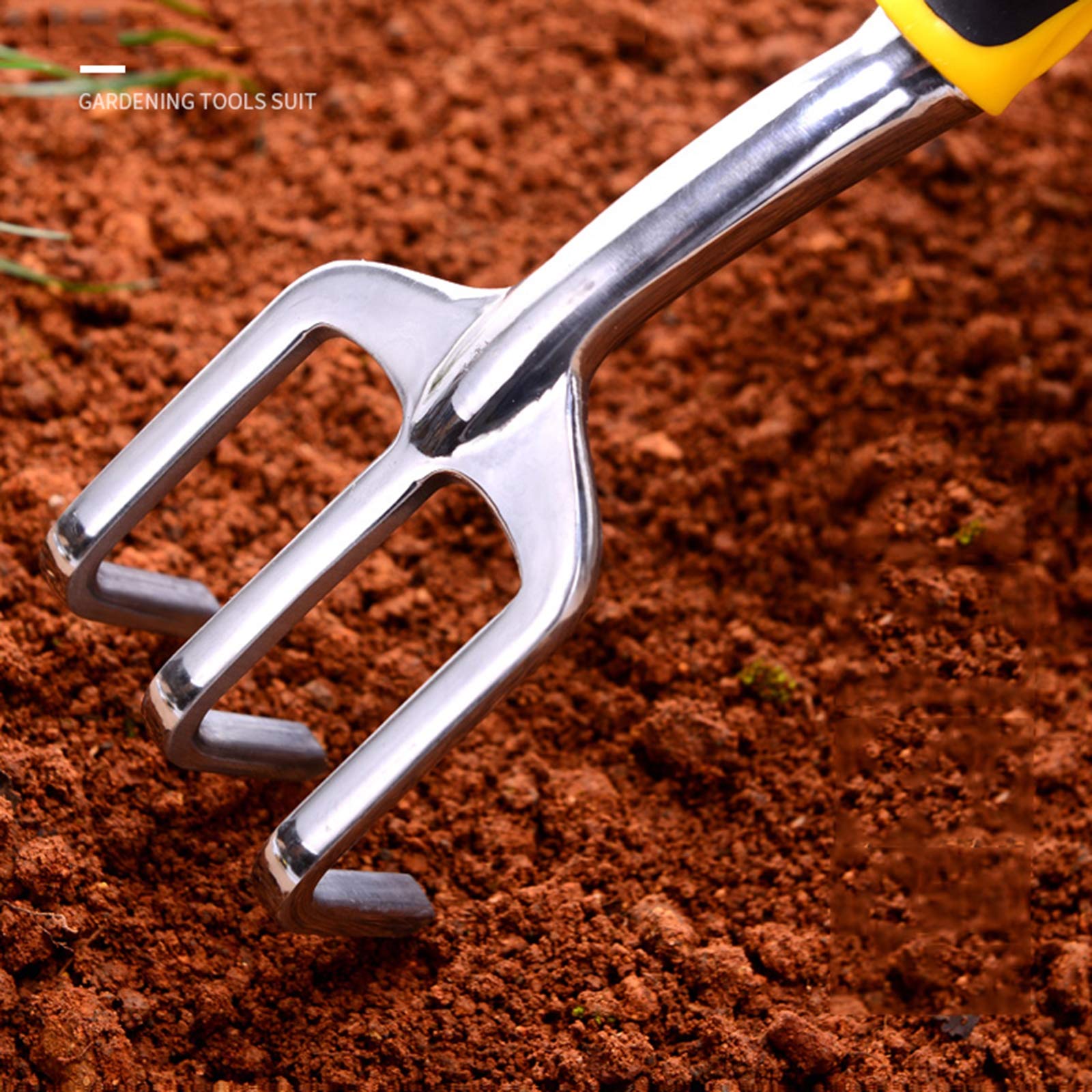 5-Piece Gardening Tool Set with Scoop, Rake, Hand Shovel & Transplanting Tools - Durable Garden Supplies for Planting, Weeding & Landscaping | Perfect for Home Gardeners & Professional Landscapers
