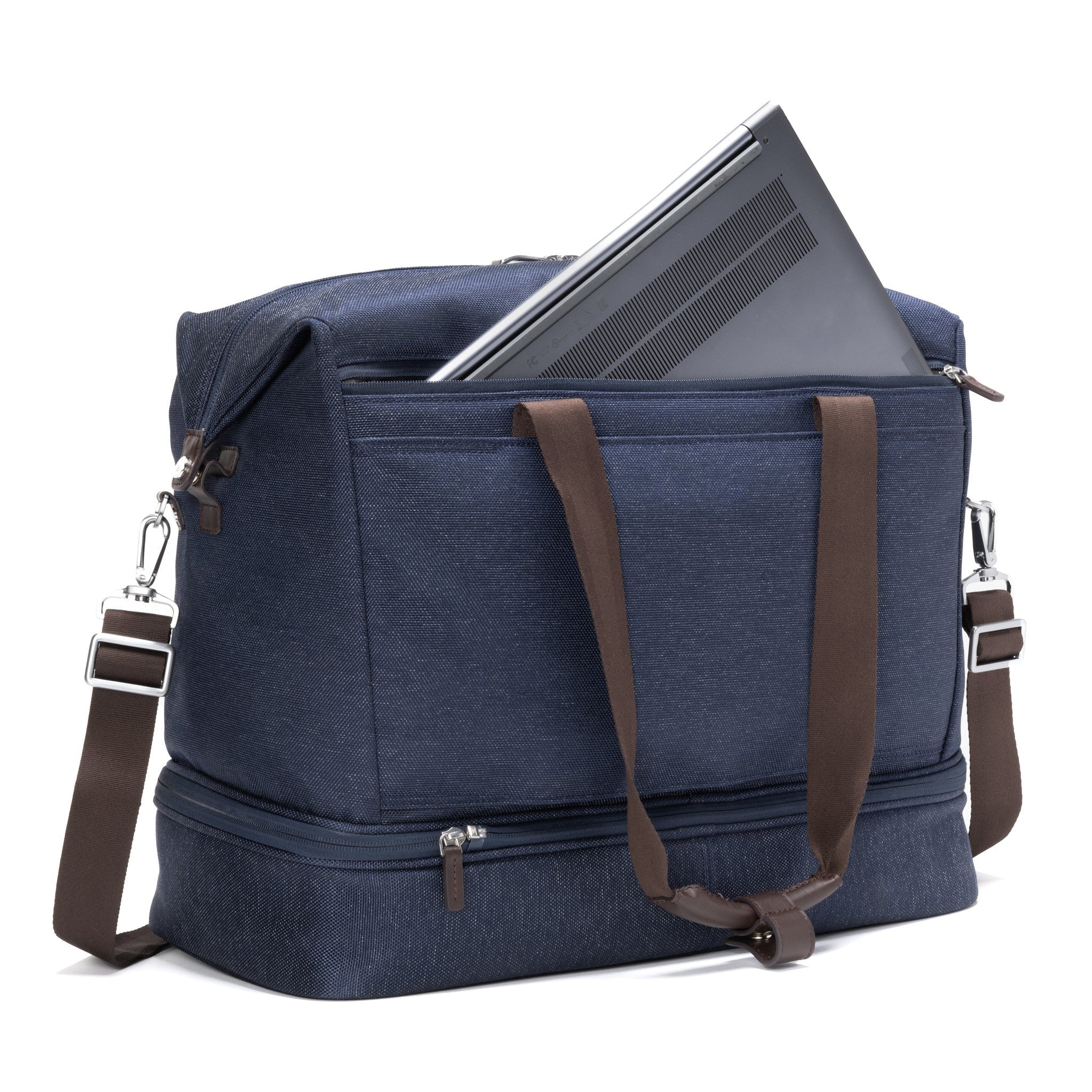 Travelpro Platinum Elite Drop Bottom Weekender Bag - Durable Carry-On Luggage for Business & Leisure Travel - Perfect for Weekend Getaways & Short Trips