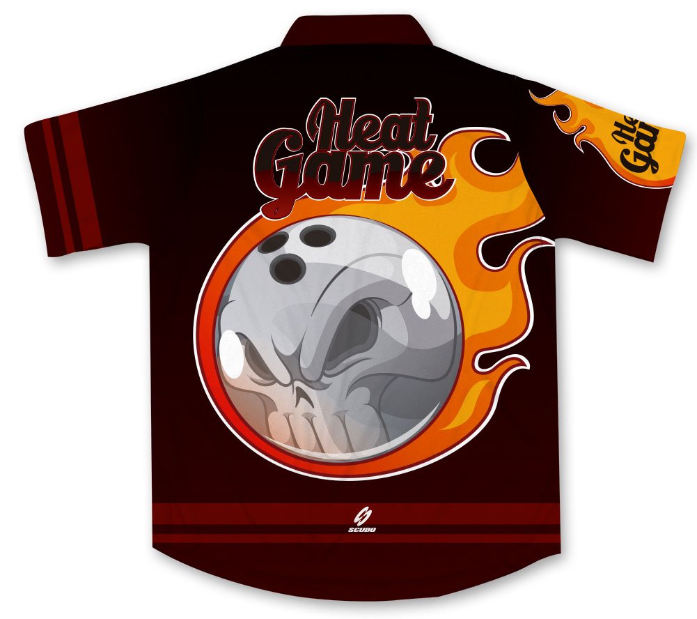 ScudoPro Heat-Resistant Bowling Jersey for Men & Women - Performance Sports Apparel for League Play & Casual Bowling
