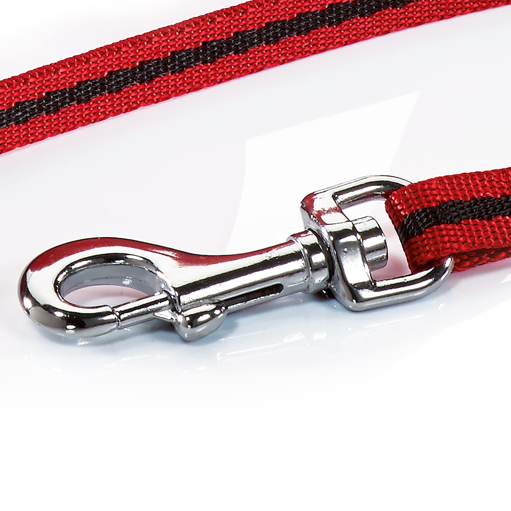 Flexi Basic Standard Cord Retractable Dog Leash - 5m (16ft) Red Medium for Dogs up to 20kg/44lbs - Perfect for Walking, Training & Outdoor Adventures with Your Pet