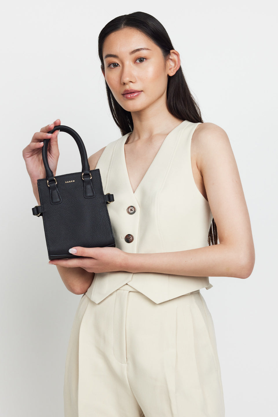 Stylish Bianca Black Small Crossbody Bag for Women - Perfect for Everyday Use, Travel & Date Nights
