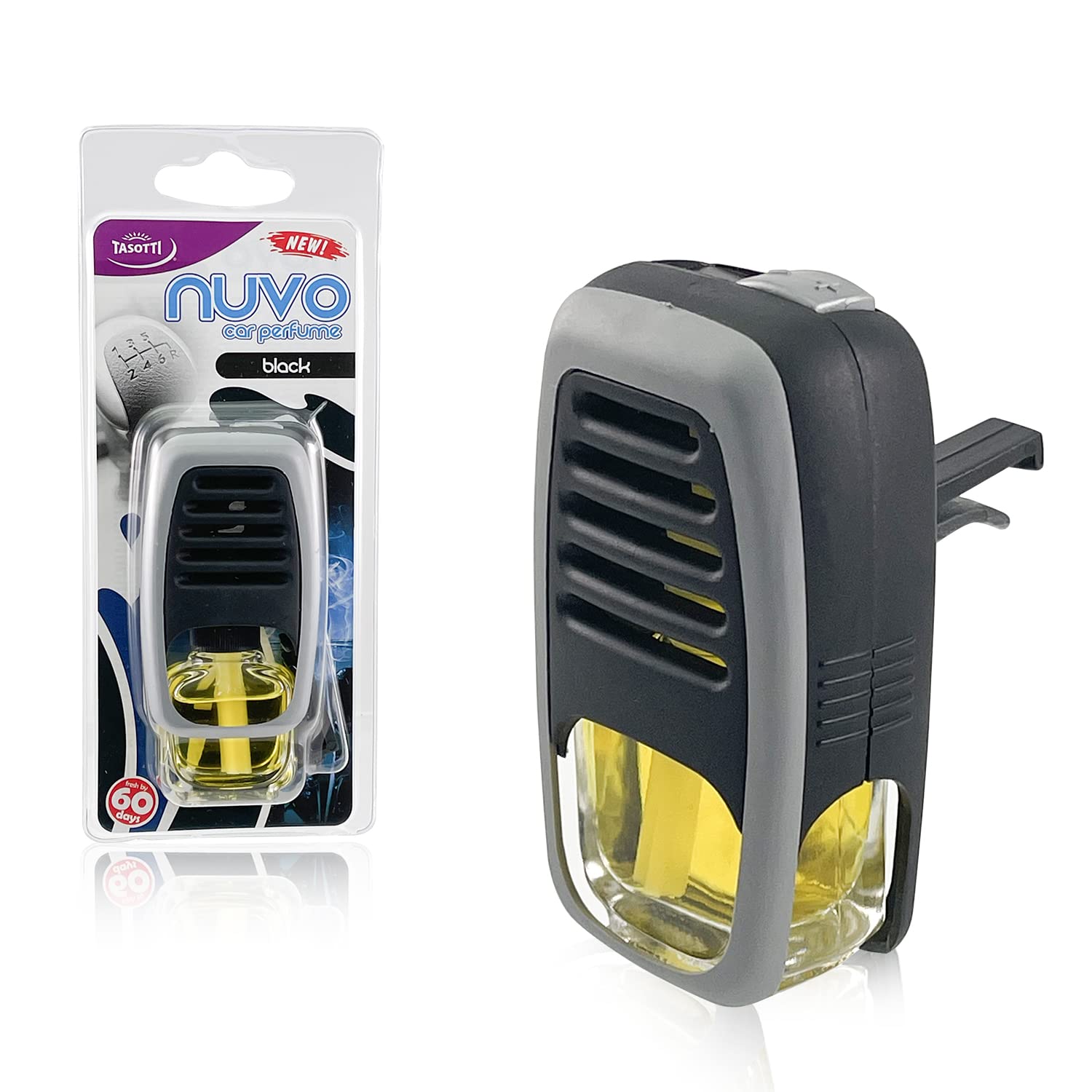 Premium Car Air Freshener & Odor Eliminator - Long Lasting Scent | Nuvo Black Car Perfume Collection | Ideal for Cars, Trucks & SUVs to Keep Your Vehicle Fresh & Inviting