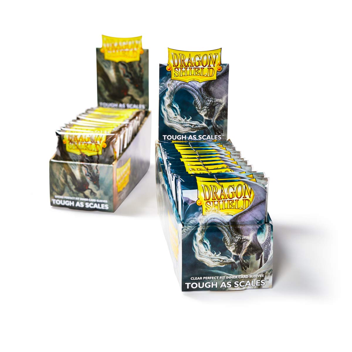 Dragon Shield Clear Card Sleeves (100 Count) - Premium Protection for Trading Cards, Board Games & Collectibles | Perfect for MTG, Pokemon & Yu-Gi-Oh Players