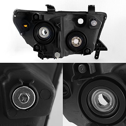 AKKON Black LED Headlights & Tail Lights for 2007-2013 Toyota Tundra - Direct Replacement with C-Tube Design - Perfect for Night Driving & Enhanced Visibility