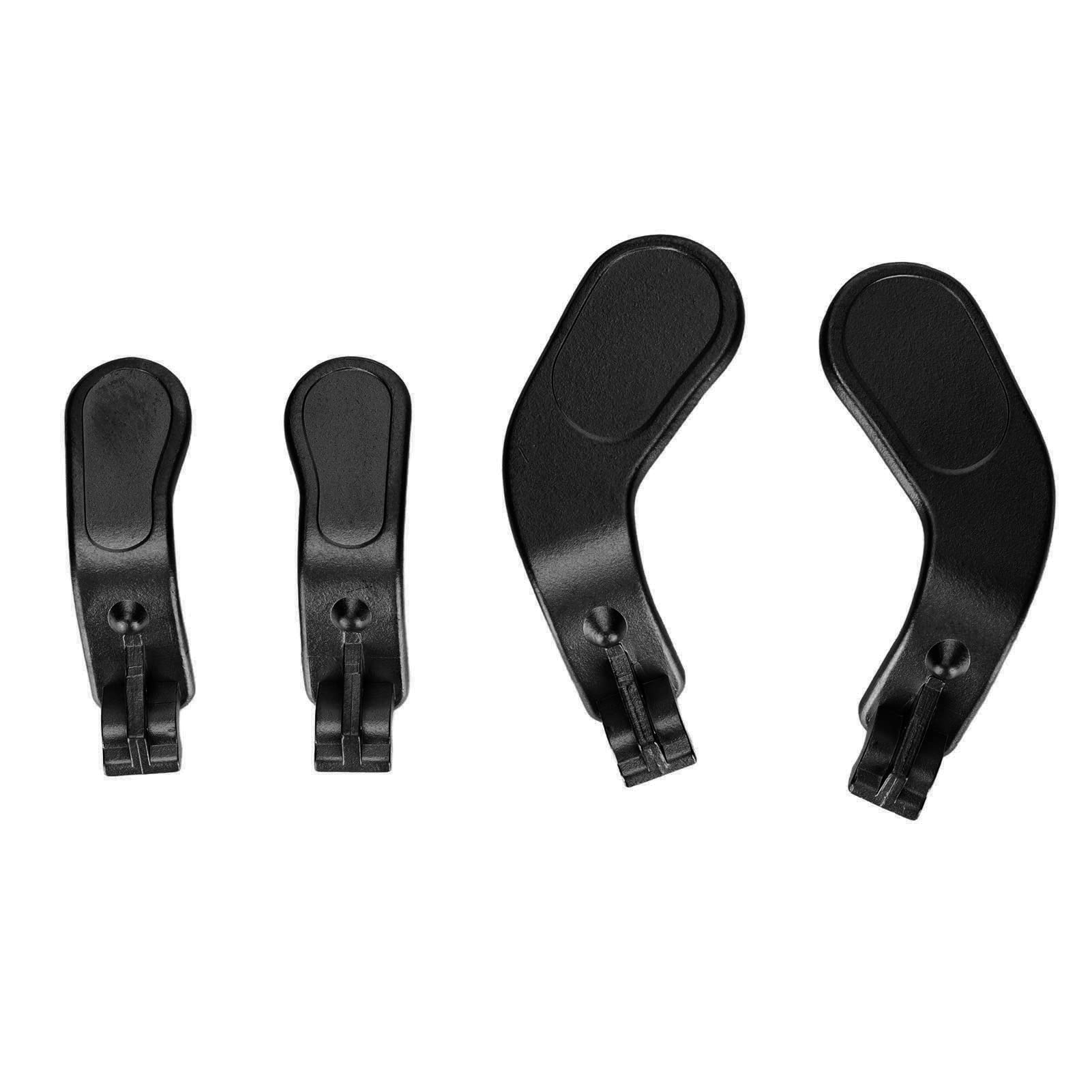 Premium Stainless Steel Controller Paddles for Xbox One Elite Series 2 - 4pcs Black Metal Back Buttons for Enhanced Gaming Performance | Perfect for FPS, Racing & Competitive Gaming