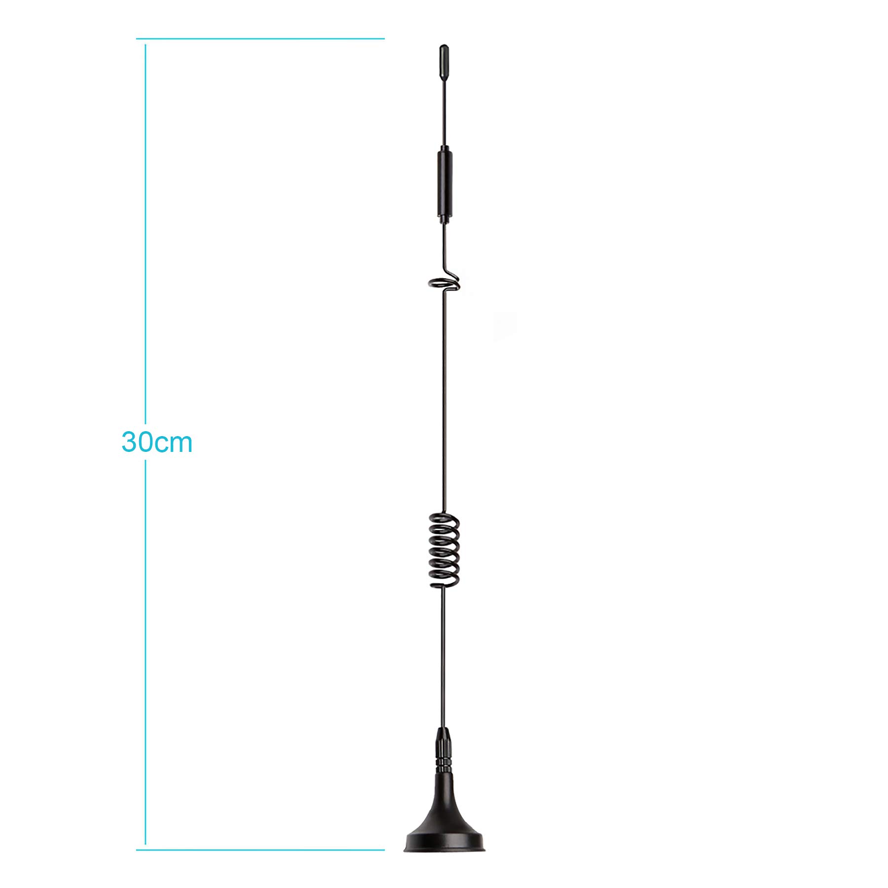 Bingfu 4G LTE Antenna 8dBi with Magnetic Base - TS9 Connector for 4G LTE MiFi Hotspots, USB Modems & Mobile Routers - Compatible with Verizon, AT&T, T-Mobile, Sprint | Boost Signal for Home Office, RV Travel & Remote Work