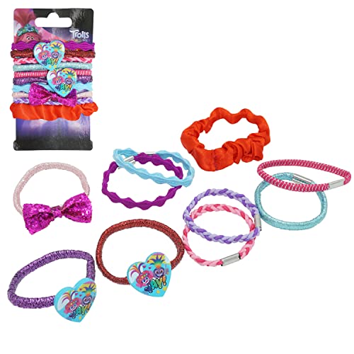 10x Assorted Hair Ties