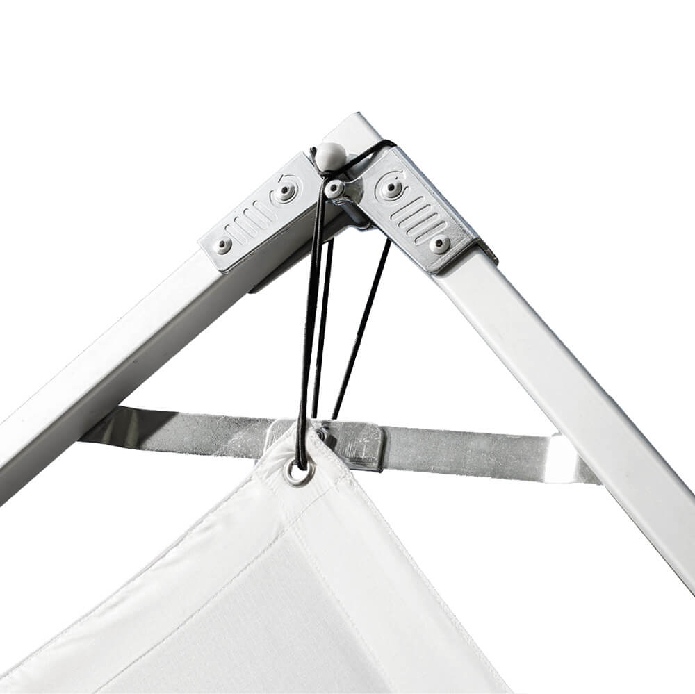 Butterfly Frame Sun Diffuser Panel with Light Stands - 150x200cm (5'x7') Photography Lighting Kit for Studio, Portrait & Product Photography
