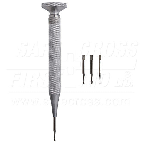 Professional Nail Drill Kit with 3 Interchangeable Bits – Perfect for At-Home Manicures, Nail Art & Salon Use