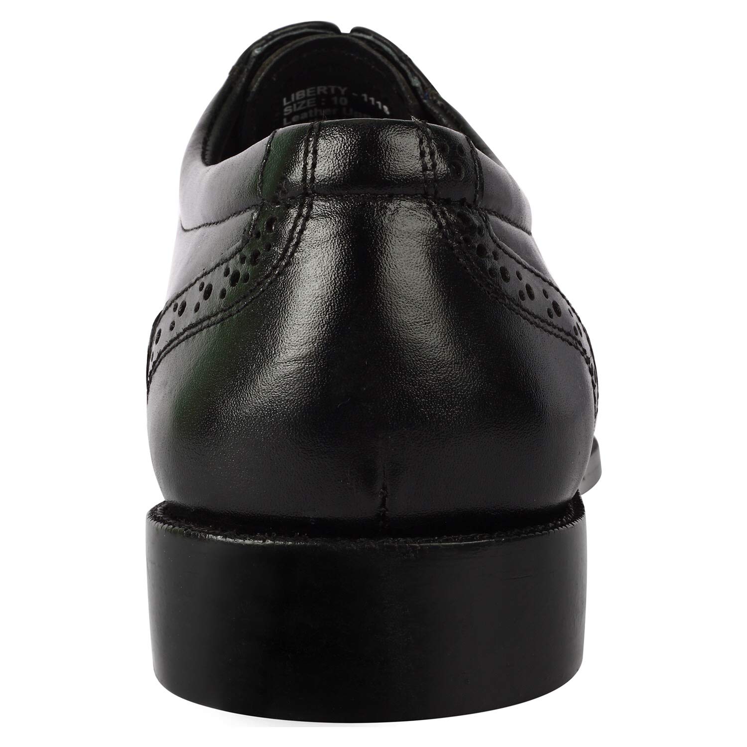 LIBERTYZENO Men's Wingtip Brogue Oxford Dress Shoes - Genuine Leather Lace-Up Formal Shoes for Business, Wedding & Easter Gifts - Comfortable Office & Special Occasion Footwear