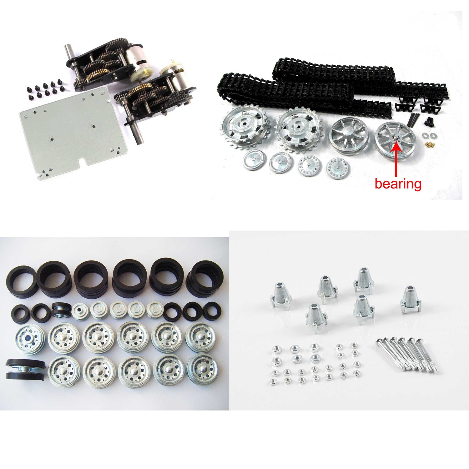 1/16 Scale Mato Panzer III & Stug III RTR RC Tank Model with Metal Tracks, Sprocket, Idler Wheels & Gearbox (1226/1223) - Perfect for Military Enthusiasts & RC Hobbyists