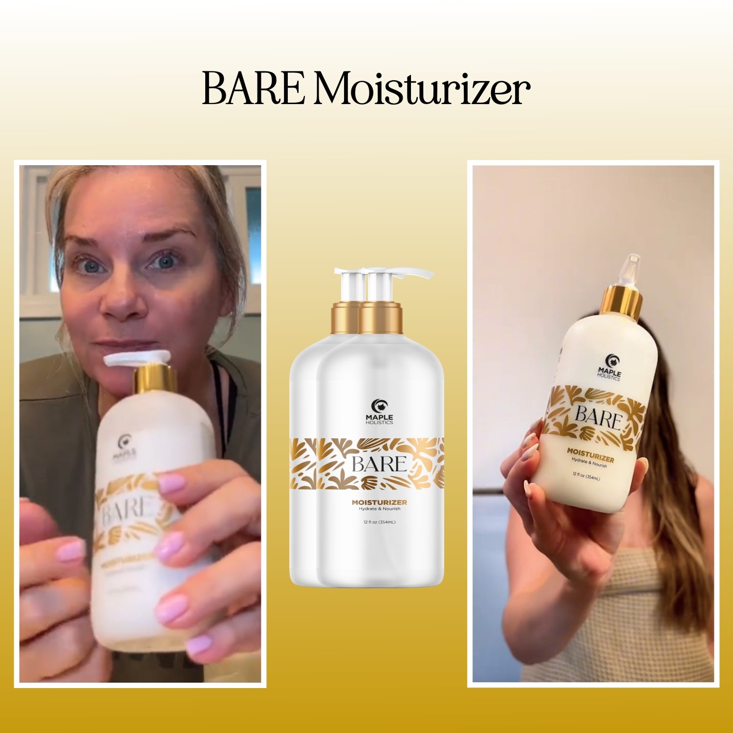BARE Shave Moisturizer for Men - Post Shave Soothing Balm with Aloe Vera & Vitamin E - Perfect for Sensitive Skin After Shaving or Waxing