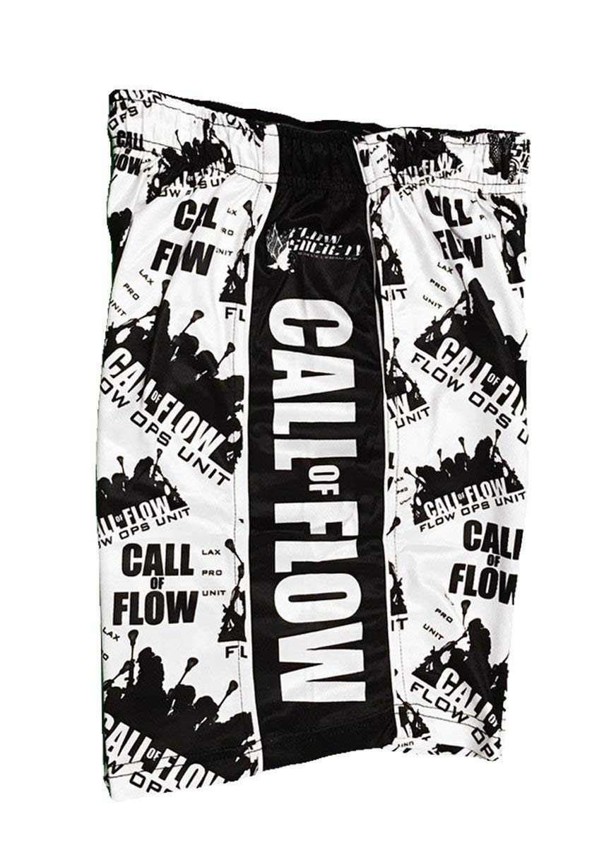 Flow Society Call of Flow Boys Lacrosse Shorts - Breathable Athletic Shorts for Youth LAX Players | Lightweight & Durable Kids Sports Shorts for Training & Games | Perfect for Lacrosse, Soccer, and Outdoor Activities
