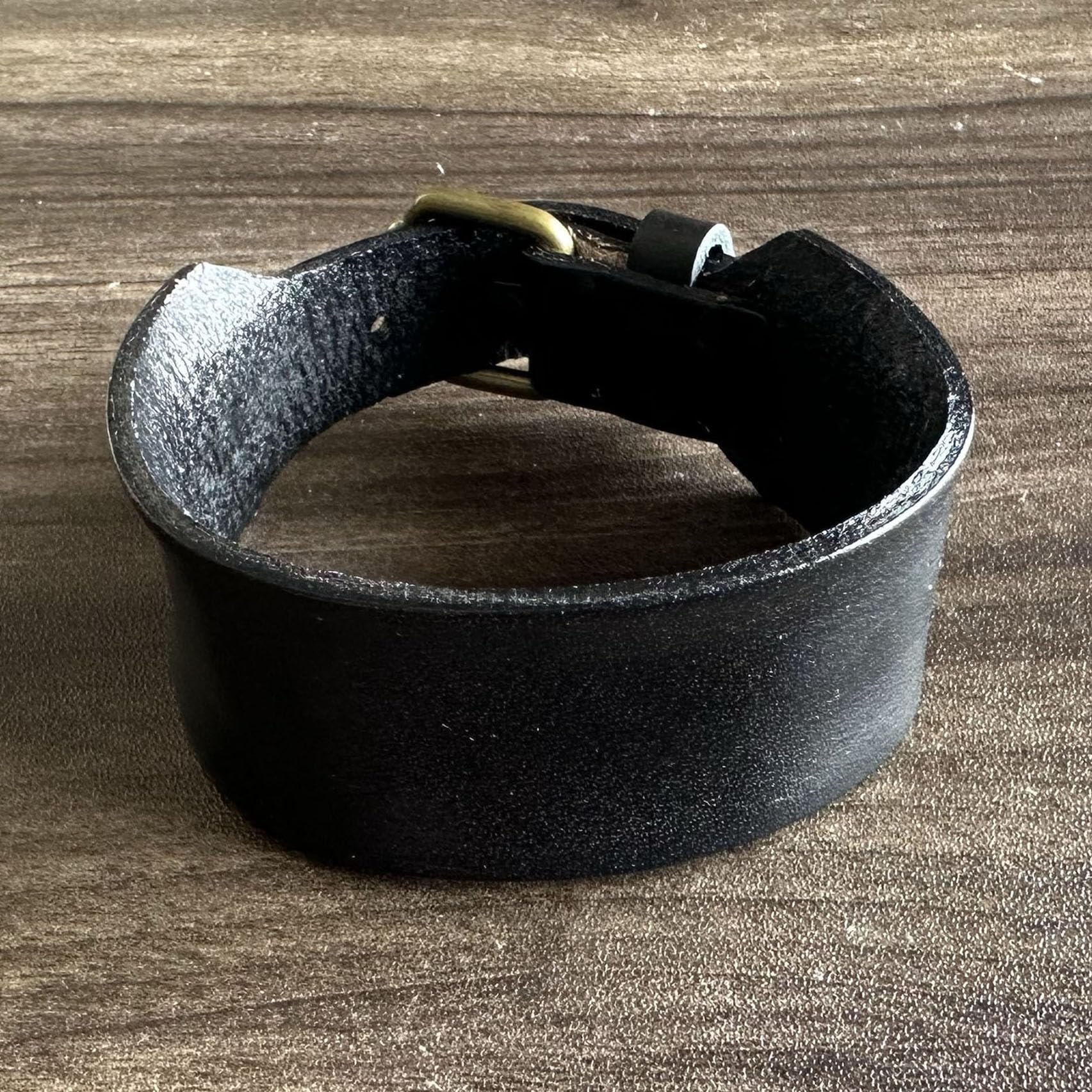 Punk Rock Adjustable Belt Buckle Bracelet - Faux Leather Arm Band Cuff Bracelet for Men & Women - Gothic Fashion Accessory for Concerts, Parties & Everyday Wear