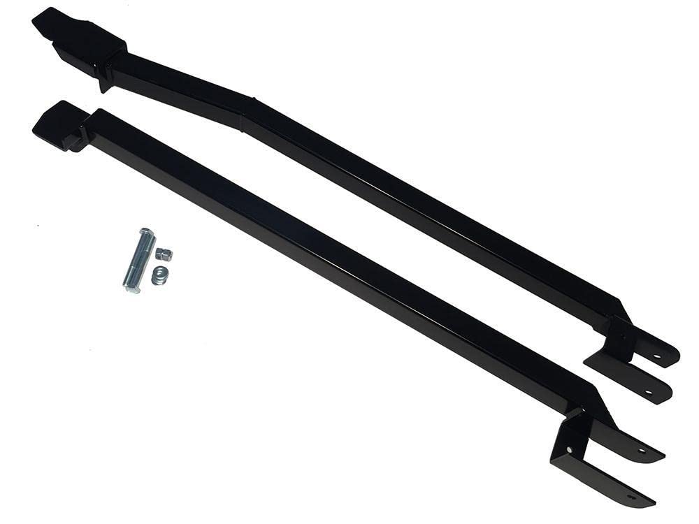 High-Performance Weld-In Subframe Connectors for 1993-2002 Camaro & Firebird - Satin Black Finish | Enhances Chassis Rigidity & Handling for Track & Street Racing