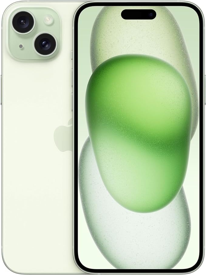 Refurbished iPhone 15 Plus 128GB - Certified Pre-Owned Smartphone with Face ID & Dual Camera | Perfect for Travel, Business & Everyday Use