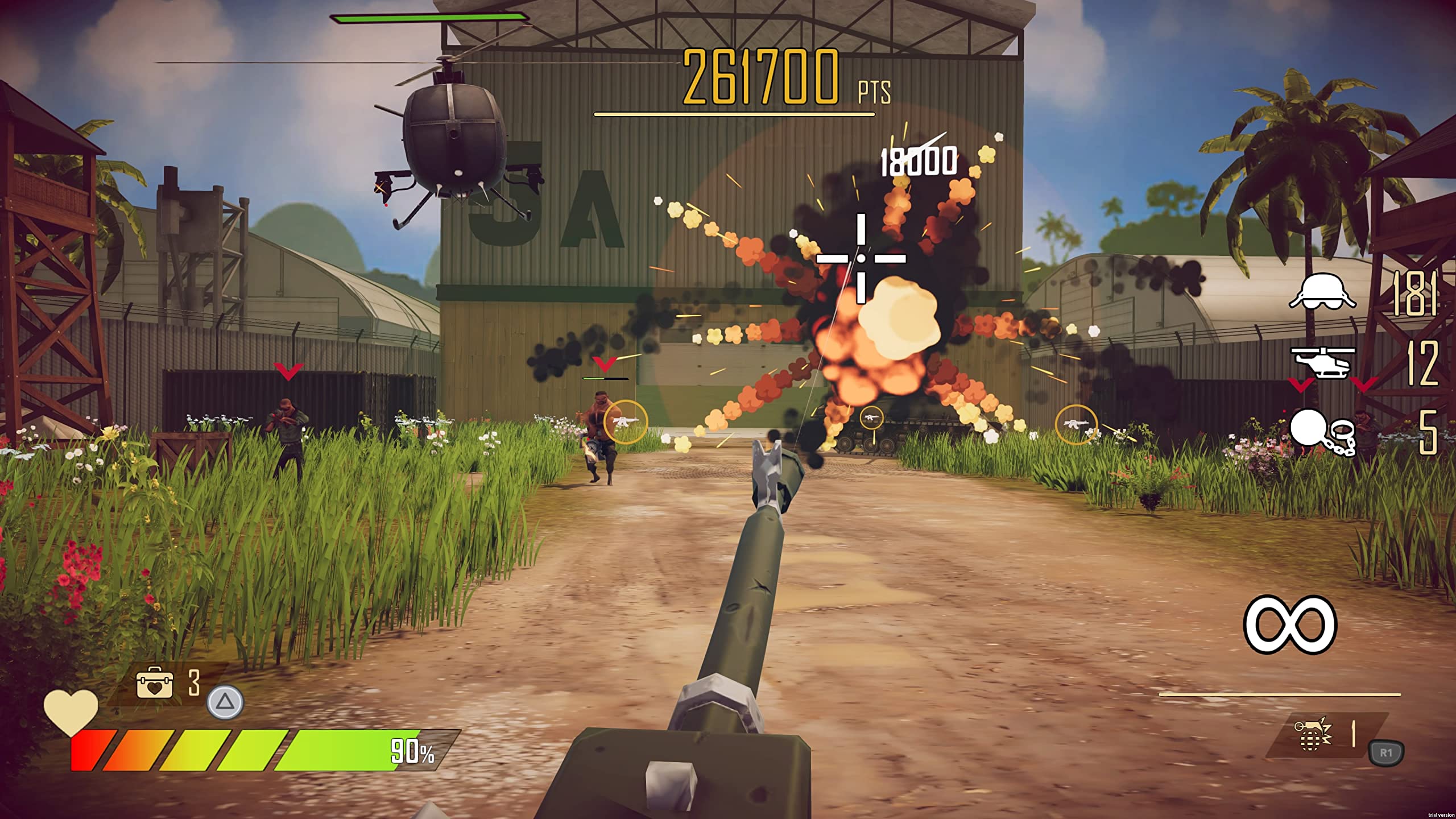 Operation Wolf Returns: First Mission - Rescue Edition for PS5 | Classic Arcade Shooter Game | Perfect for Action Game Fans & Retro Gaming Enthusiasts | Great for Solo Play & Multiplayer Battles