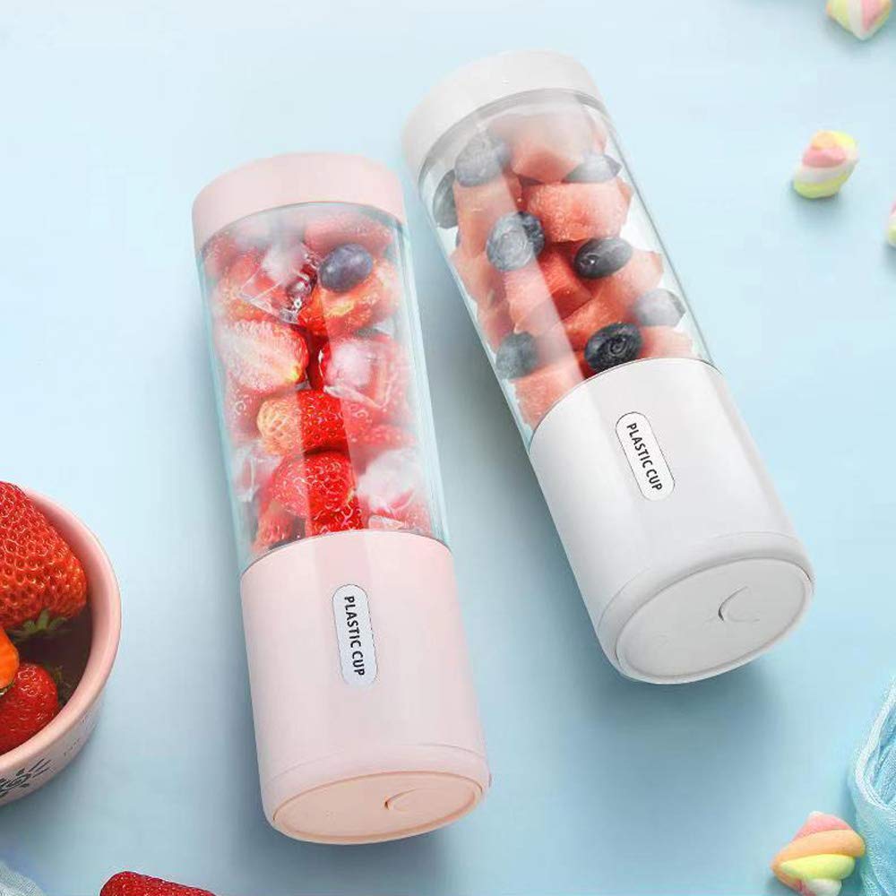 Portable Electric Blender Cup - 20oz USB Rechargeable Smoothie Maker for Fruits, Juices & Protein Shakes | Lightweight Travel Water Bottle for Gym, Office & Outdoor Activities - axGear