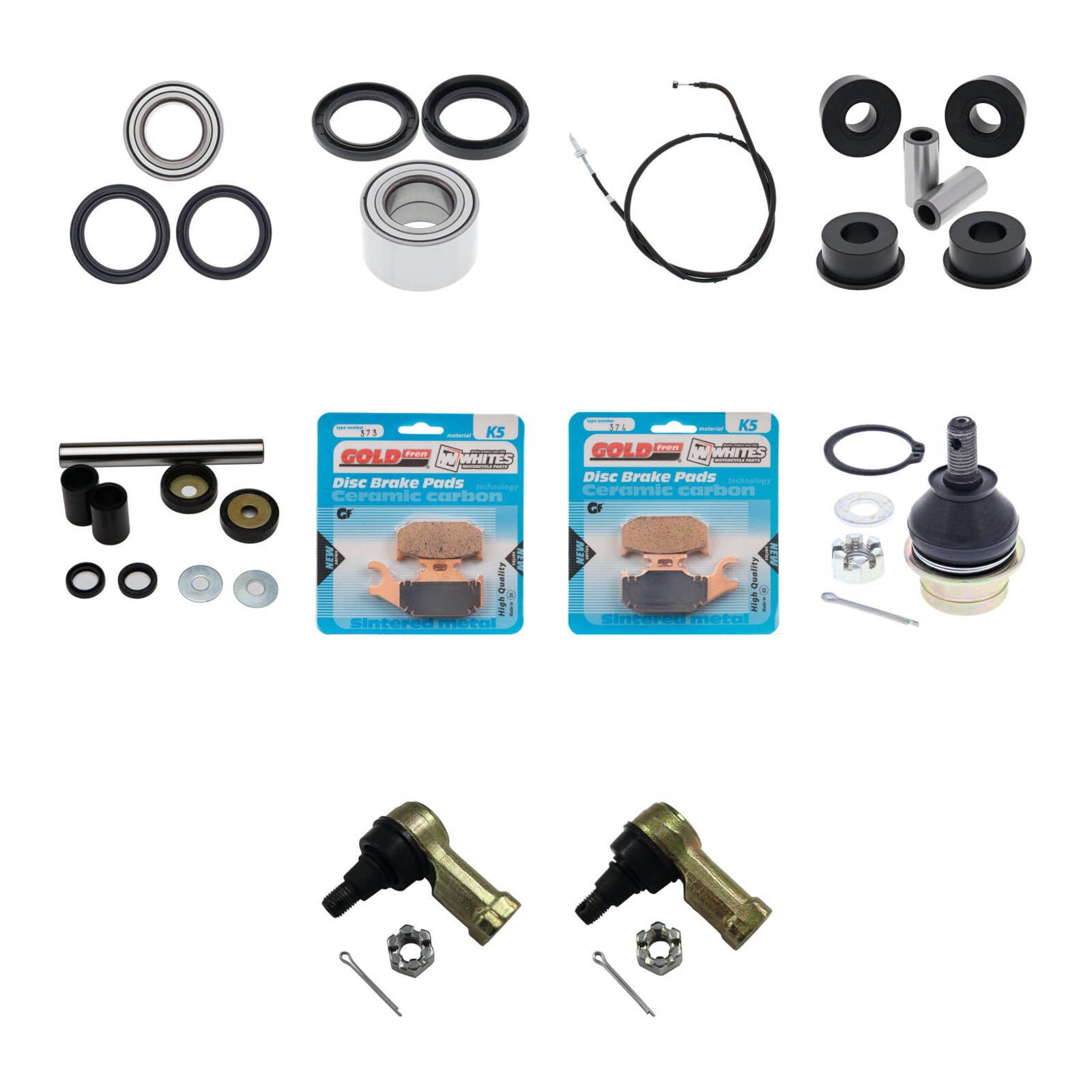 Refurbished ATV Kit for Suzuki LTA500X KingQuad 4WD (2011-2014) - Complete Restoration Parts for Off-Road Adventures & Farm Work