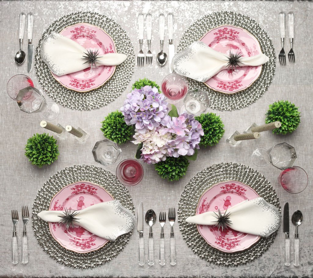 Premium Metallic White & Silver Metafoil Tablecloth - Elegant & Shiny for Weddings, Parties, and Special Events