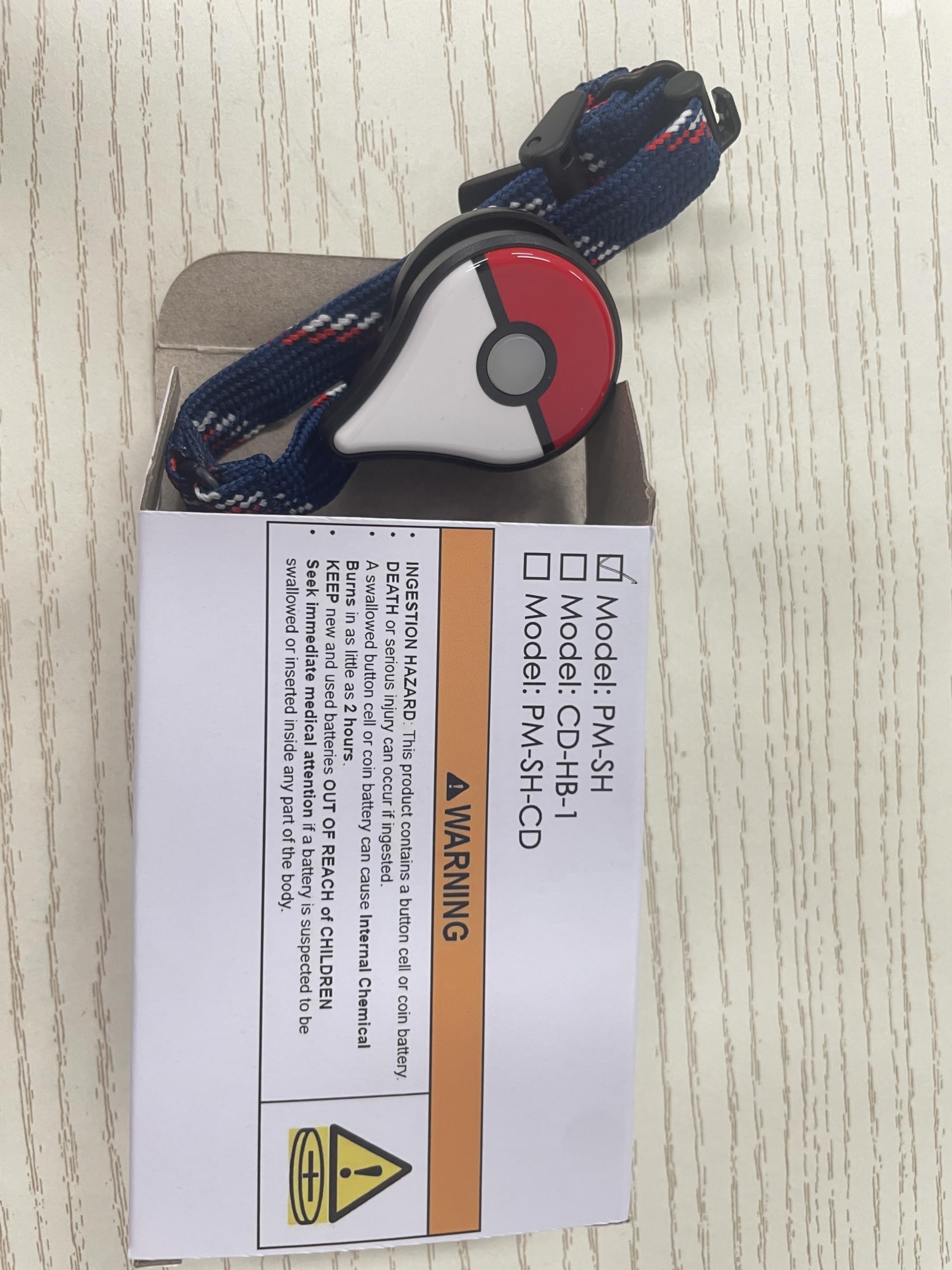 Pokemon Go Plus Compatible Bluetooth Bracelet - Smart Wristband for Pokemon Go Gameplay, Fitness Tracking & Notifications - Perfect for Gamers & Outdoor Activities
