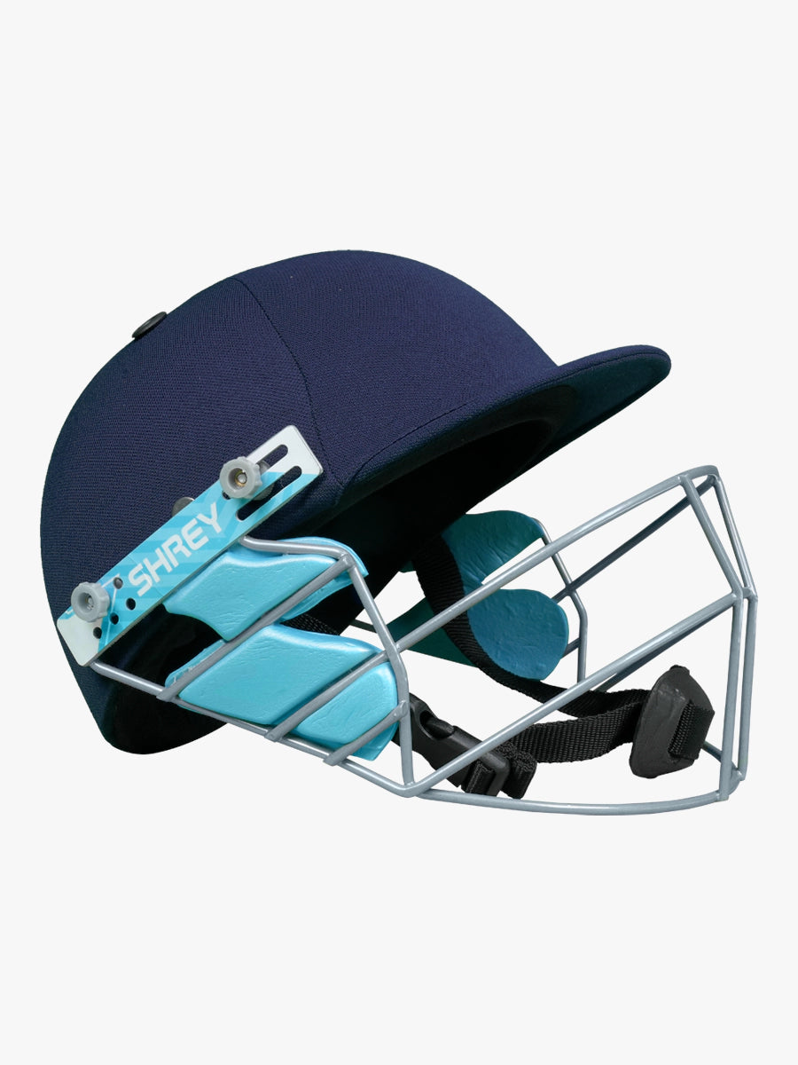 Shrey Star JUNIOR 2.0 Steel Cricket Helmet - Lightweight Protective Headgear for Youth Cricket Players - Perfect for Practice, Matches & Training Sessions