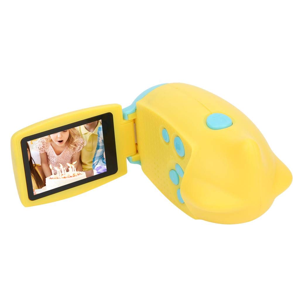 Underwater-Shaped Kids Toy Camera for Photos & Videos - 2 Inch HD 720P Screen, Drop-Proof Cartoon Video Camera with Strap, 4 Frames & 9 Effects - Perfect for Birthday Gifts, Travel Adventures & Underwater Exploration