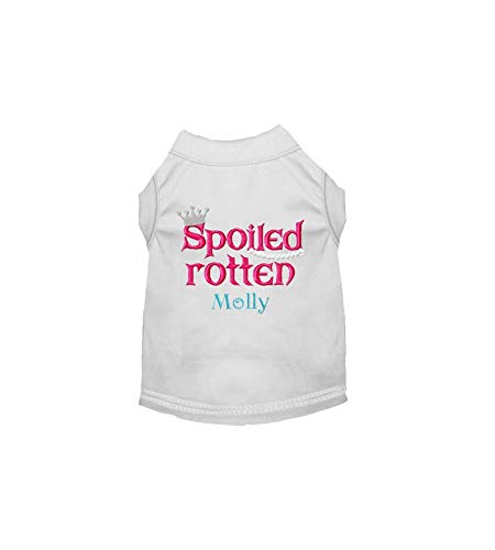 Personalized Dog Shirt for Small Dogs - Custom New Puppy Shirt for Girl Puppies | Perfect for Birthdays, Adoption Days & Photo Shoots