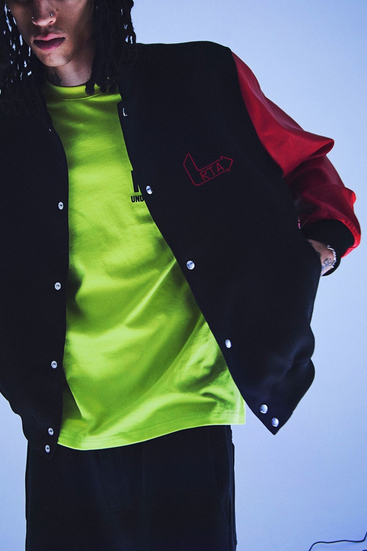 Liam Short Sleeve T-Shirt | Neon RTA Underground Style | Perfect for Streetwear, Rave Outfits & Urban Fashion