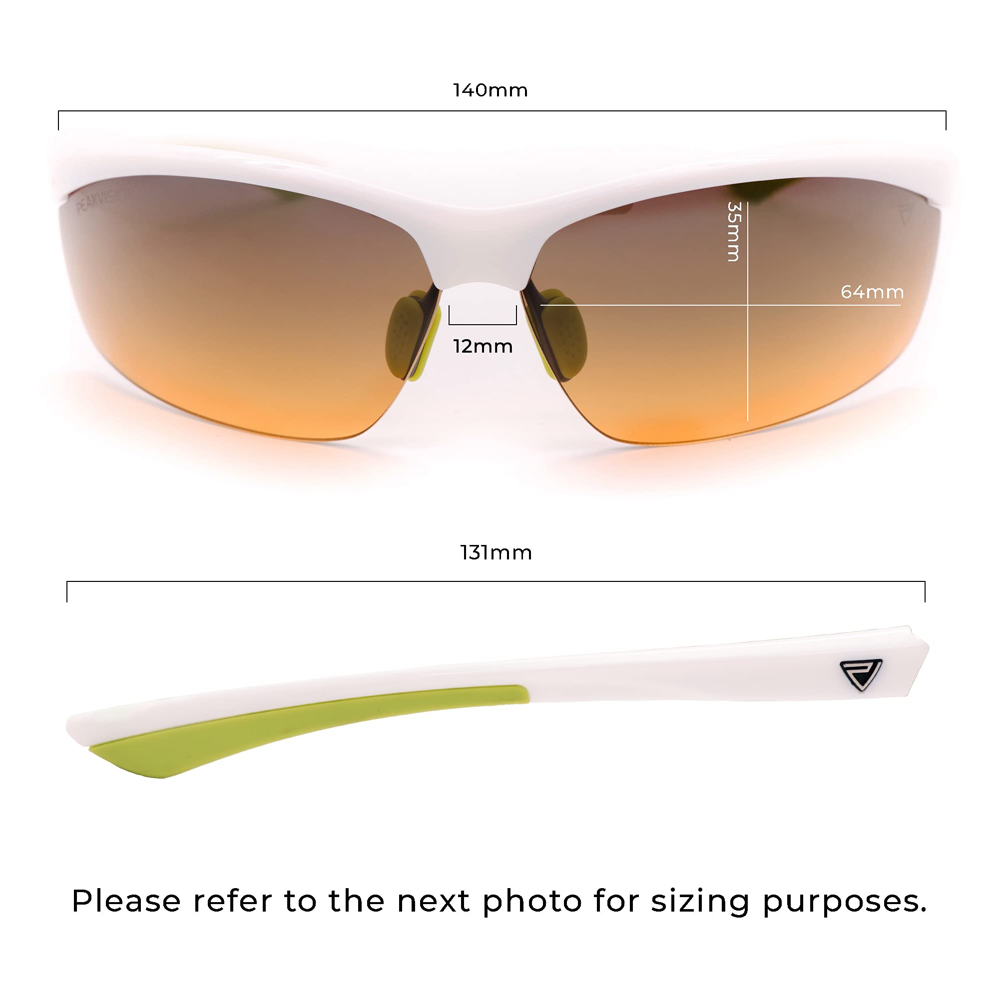 GX5 Unisex Non-Polarized Golf Sunglasses with UV400 Protection - Lightweight Sports Eyewear for Golf, Driving, Running & Outdoor Activities