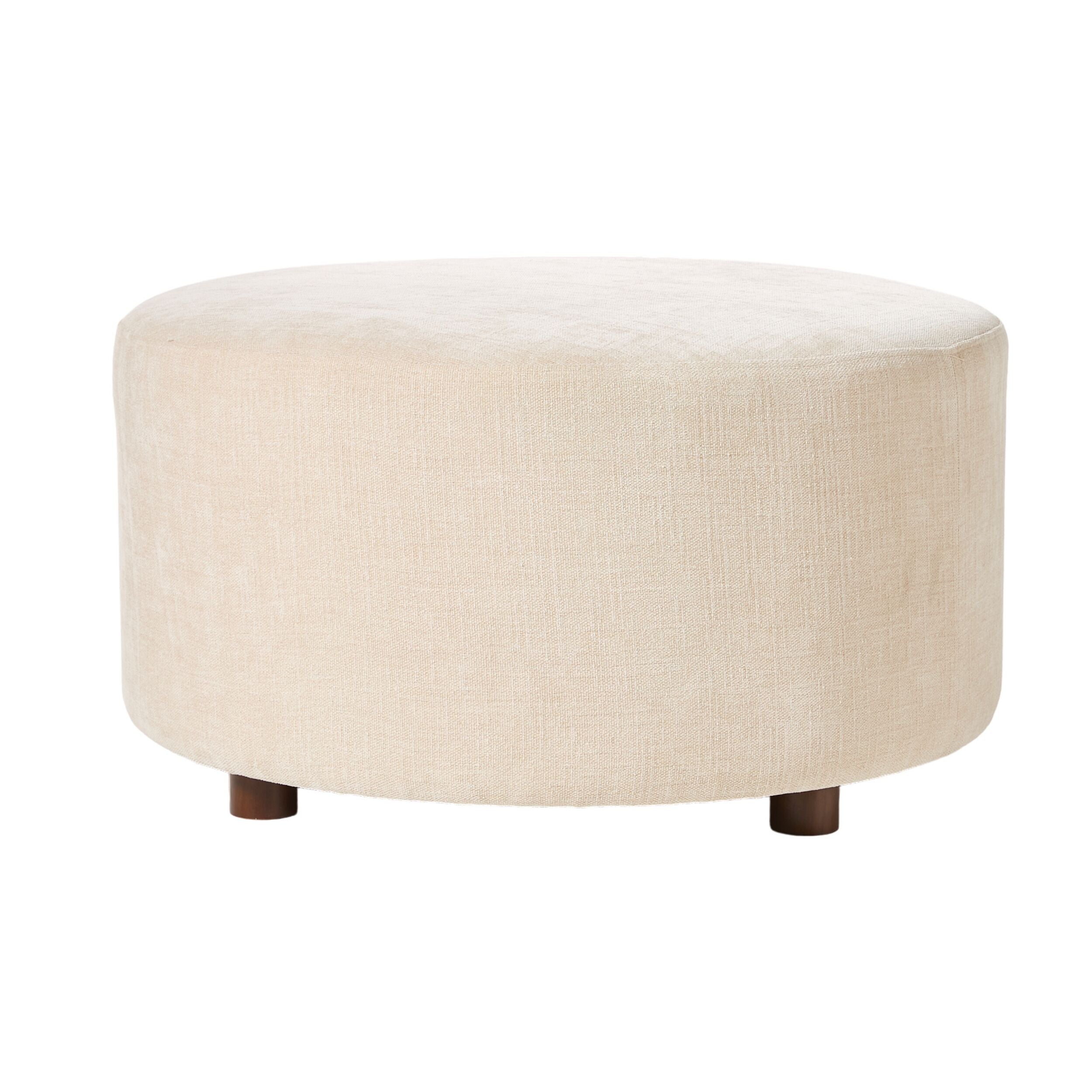 Alessa Ottoman Oasis Dune - Stylish Footrest Pouf with Storage for Living Room, Bedroom & Nursery - Perfect Accent Chair for Home Decor