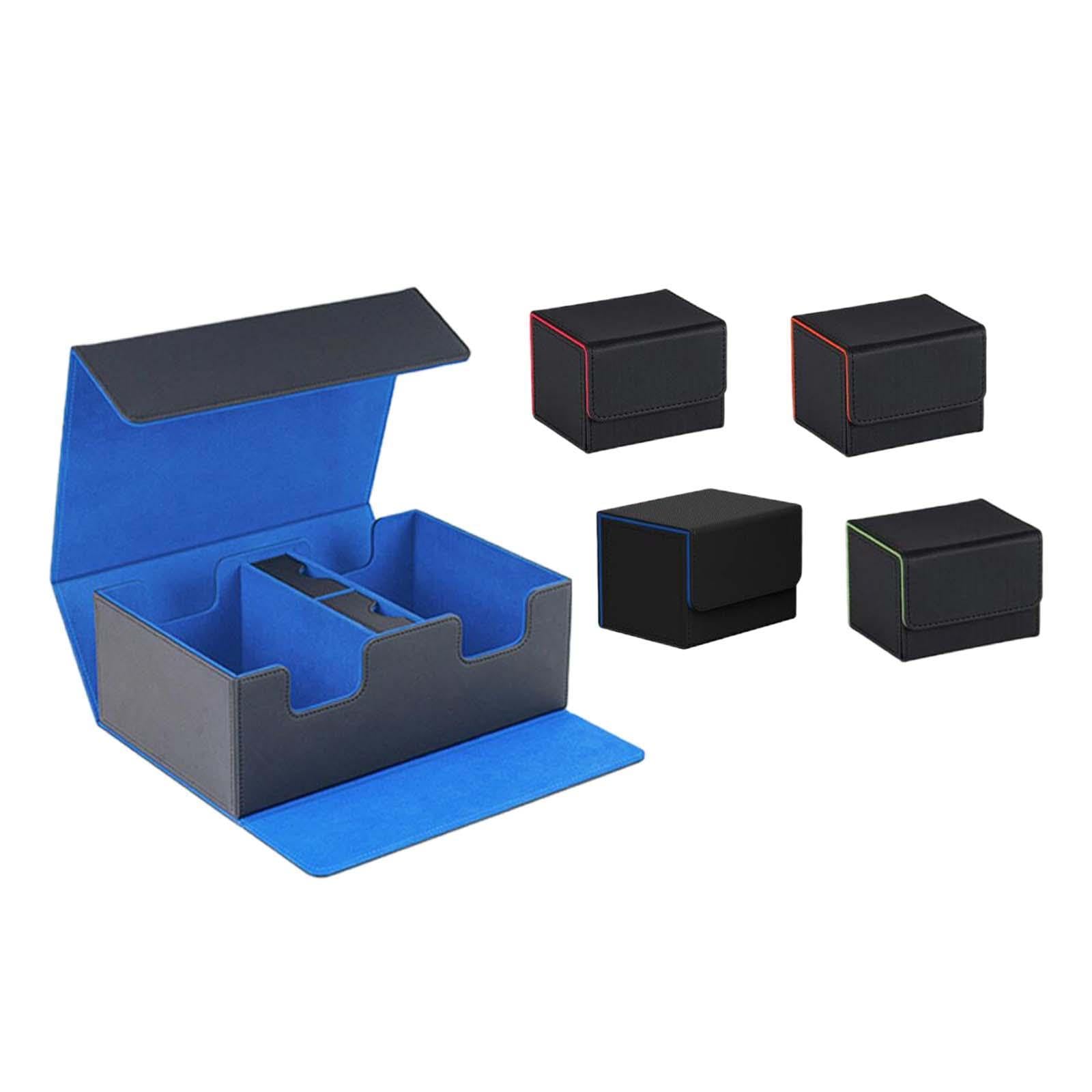 GaotKeut Premium Trading Card Deck Box - Durable Card Storage Case with Protective Sleeves for MTG, Pokemon & Yu-Gi-Oh Cards - Perfect for Game Nights, Collectors & Card Display