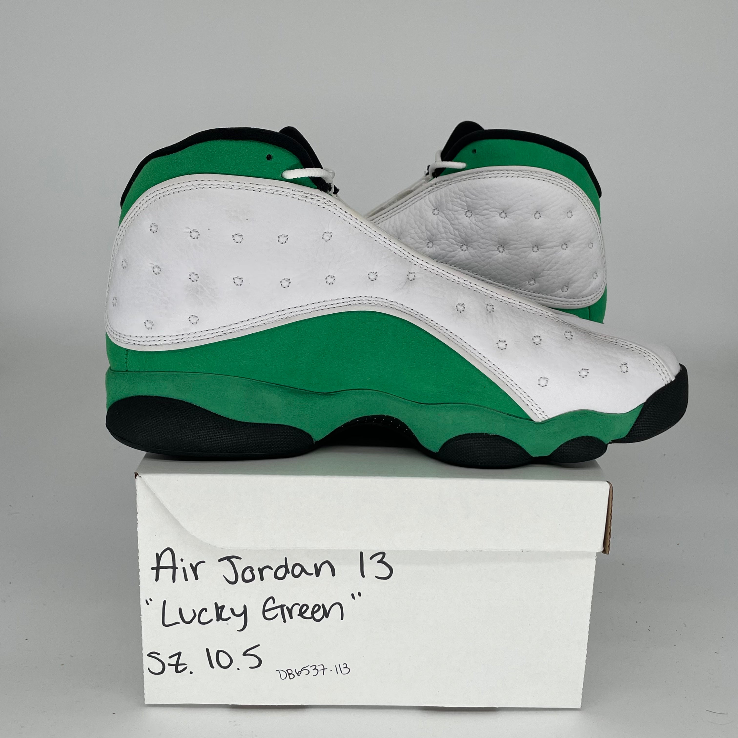 AIR JORDAN 13 LUCKY GREEN MEN'S BASKETBALL SHOES SIZE 10.5 - STYLE DB6537 113 | PERFECT FOR STREETWEAR, CASUAL WEAR & BASKETBALL GAMES