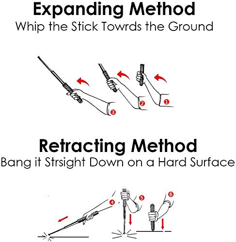 Lightweight Adjustable Folding Trekking Poles for Hiking, Travel & Camping - Compact & Portable Walking Sticks for Easy Storage (Perfect for Backpacking, Mountain Climbing & Outdoor Adventures)